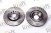 Bremsscheibe Vorderachse KRAFT AUTOMOTIVE 6041600