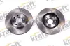 Bremsscheibe Vorderachse KRAFT AUTOMOTIVE 6041745