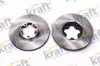 Bremsscheibe Vorderachse KRAFT AUTOMOTIVE 6042360