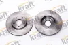 Bremsscheibe Vorderachse KRAFT AUTOMOTIVE 6042370