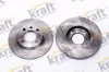 Bremsscheibe Vorderachse KRAFT AUTOMOTIVE 6044820