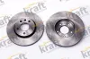 Bremsscheibe Vorderachse KRAFT AUTOMOTIVE 6045430