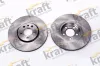 Bremsscheibe Vorderachse KRAFT AUTOMOTIVE 6046530