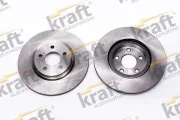 Bremsscheibe Vorderachse KRAFT AUTOMOTIVE 6048580