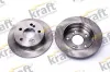 Bremsscheibe Hinterachse KRAFT AUTOMOTIVE 6051010
