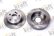 Bremsscheibe Hinterachse KRAFT AUTOMOTIVE 6051010