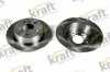 Bremsscheibe Hinterachse KRAFT AUTOMOTIVE 6051400