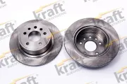 Bremsscheibe Hinterachse KRAFT AUTOMOTIVE 6051610