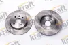 Bremsscheibe Hinterachse KRAFT AUTOMOTIVE 6051660
