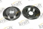 Bremsscheibe Hinterachse KRAFT AUTOMOTIVE 6052200