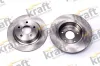 Bremsscheibe Hinterachse KRAFT AUTOMOTIVE 6052210