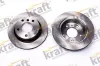 Bremsscheibe Hinterachse KRAFT AUTOMOTIVE 6052600