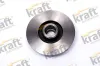 Bremsscheibe Hinterachse KRAFT AUTOMOTIVE 6055100 Bild Bremsscheibe Hinterachse KRAFT AUTOMOTIVE 6055100