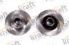 Bremsscheibe Hinterachse KRAFT AUTOMOTIVE 6055110