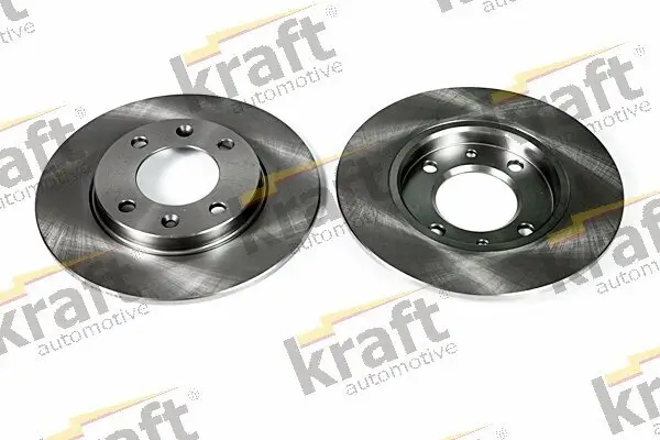Bremsscheibe Hinterachse KRAFT AUTOMOTIVE 6055540