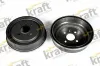 Bremstrommel Hinterachse KRAFT AUTOMOTIVE 6061540