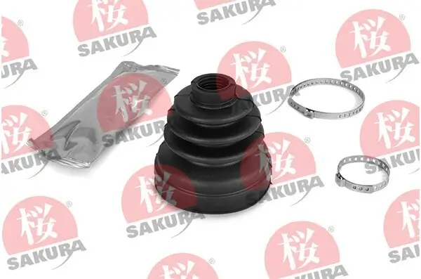 Faltenbalgsatz, Antriebswelle getriebeseitig SAKURA 4413755