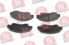Bremsbelagsatz, Scheibenbremse Vorderachse SAKURA 600-40-6696