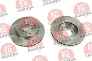 Bremsscheibe Vorderachse SAKURA 604-10-4080