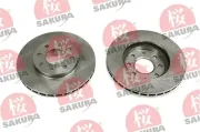 Bremsscheibe Vorderachse SAKURA 604-50-4215