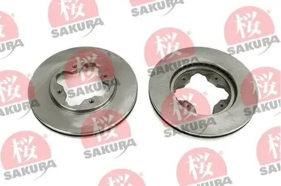 Bremsscheibe Vorderachse SAKURA 604-40-6620 Bild Bremsscheibe Vorderachse SAKURA 604-40-6620