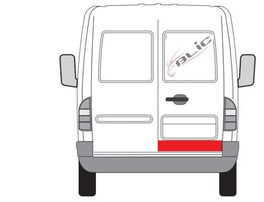 Türverkleidung BLIC 1020-02-018342P Bild Türverkleidung BLIC 1020-02-018342P