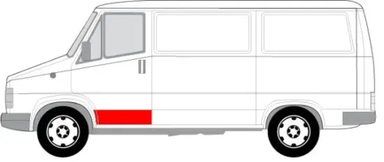 Türverkleidung vorne links BLIC 6015-00-2096121P Bild Türverkleidung vorne links BLIC 6015-00-2096121P