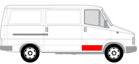 Türverkleidung vorne rechts BLIC 6015-00-2096122P Bild Türverkleidung vorne rechts BLIC 6015-00-2096122P