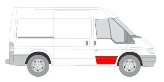 Türverkleidung vorne rechts BLIC 6015-00-2509122P Bild Türverkleidung vorne rechts BLIC 6015-00-2509122P
