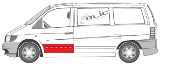 Türverkleidung BLIC 6015-00-3541127P Bild Türverkleidung BLIC 6015-00-3541127P