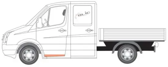 Türverkleidung BLIC 6015-00-3548130P Bild Türverkleidung BLIC 6015-00-3548130P