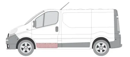 Lüftungsgitter, Stoßfänger vorne links BLIC 6502-07-0029913P Bild Lüftungsgitter, Stoßfänger vorne links BLIC 6502-07-0029913P