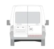 Lüftungsgitter, Stoßfänger vorne rechts BLIC 6502-07-0038918P