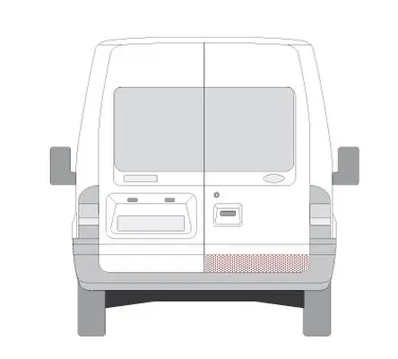 Türverkleidung hinten rechts BLIC 6016-00-2509172P Bild Türverkleidung hinten rechts BLIC 6016-00-2509172P