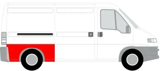 Innenkotflügel hinten rechts BLIC 6504-03-2092534P Bild Innenkotflügel hinten rechts BLIC 6504-03-2092534P