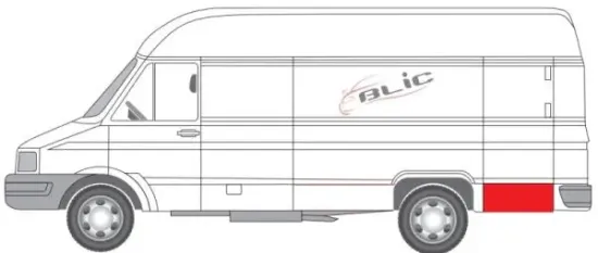 Innenkotflügel hinter der Achse hinten rechts hinten links BLIC 6504-03-2094587P Bild Innenkotflügel hinter der Achse hinten rechts hinten links BLIC 6504-03-2094587P