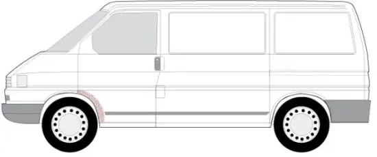 Innenkotflügel vorne links BLIC 6504-03-9558423P Bild Innenkotflügel vorne links BLIC 6504-03-9558423P