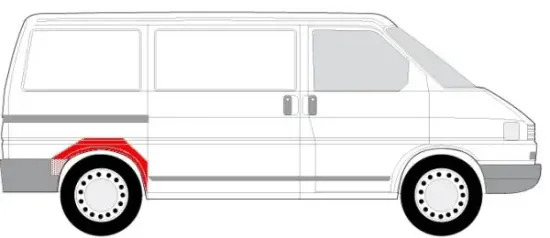 Innenkotflügel hinten rechts BLIC 6504-03-9558592P Bild Innenkotflügel hinten rechts BLIC 6504-03-9558592P