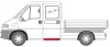 Einstiegsblech hinten seitlicher Einbau links rechts BLIC 6505-06-2092043P Bild Einstiegsblech hinten seitlicher Einbau links rechts BLIC 6505-06-2092043P