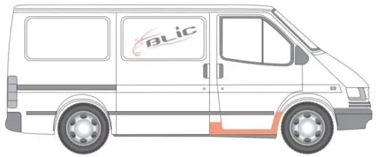 Einstiegsblech vorne rechts BLIC 6505-06-2515064P Bild Einstiegsblech vorne rechts BLIC 6505-06-2515064P