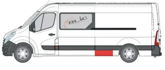 Seitenwand links BLIC 6505-06-6089003P Bild Seitenwand links BLIC 6505-06-6089003P