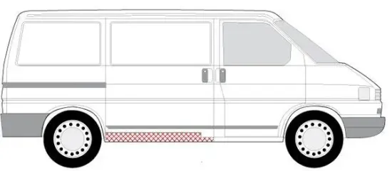 Einstiegsblech rechts seitlicher Einbau BLIC 6505-06-9558012P Bild Einstiegsblech rechts seitlicher Einbau BLIC 6505-06-9558012P