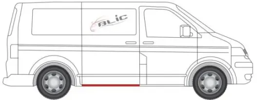 Einstiegsblech rechts seitlicher Einbau BLIC 6505-06-9568004P Bild Einstiegsblech rechts seitlicher Einbau BLIC 6505-06-9568004P