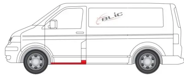 Einstiegsblech vorne links BLIC 6505-06-9568018P