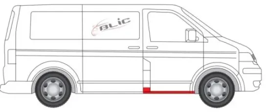 Einstiegsblech vorne rechts BLIC 6505-06-9568019P Bild Einstiegsblech vorne rechts BLIC 6505-06-9568019P
