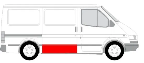 Türverkleidung rechts seitlicher Einbau BLIC 6508-01-2515150P Bild Türverkleidung rechts seitlicher Einbau BLIC 6508-01-2515150P
