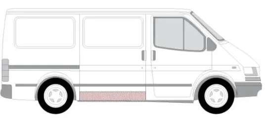 Türverkleidung rechts seitlicher Einbau BLIC 6508-01-2515170K Bild Türverkleidung rechts seitlicher Einbau BLIC 6508-01-2515170K