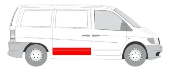 Türverkleidung rechts seitlicher Einbau BLIC 6508-01-3541150P Bild Türverkleidung rechts seitlicher Einbau BLIC 6508-01-3541150P