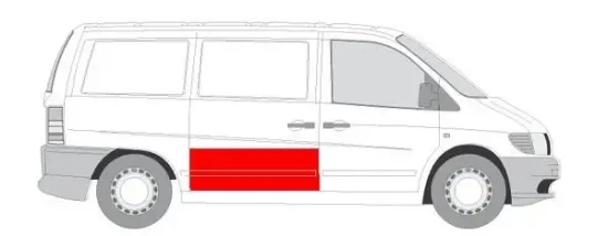 Türverkleidung rechts seitlicher Einbau BLIC 6508-01-3541151P Bild Türverkleidung rechts seitlicher Einbau BLIC 6508-01-3541151P