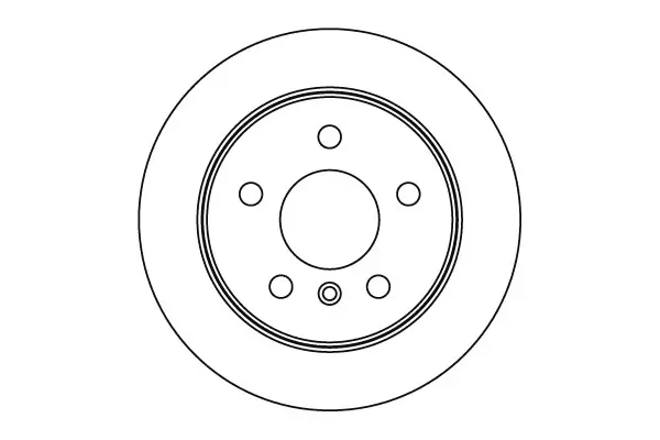 Bremsscheibe Hinterachse MOTAQUIP LVBD1130